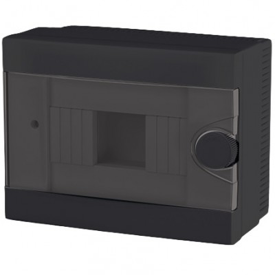 Πίνακας Επίτοιχος Πλαστικός 1Σειράς 6Στοιχείων IP40 Μαύρος Attis 60025BL Πίνακας Επίτοιχος Πλαστικός 1Σειράς 6Στοιχείων IP40 Μαύρος Attis 60025BL